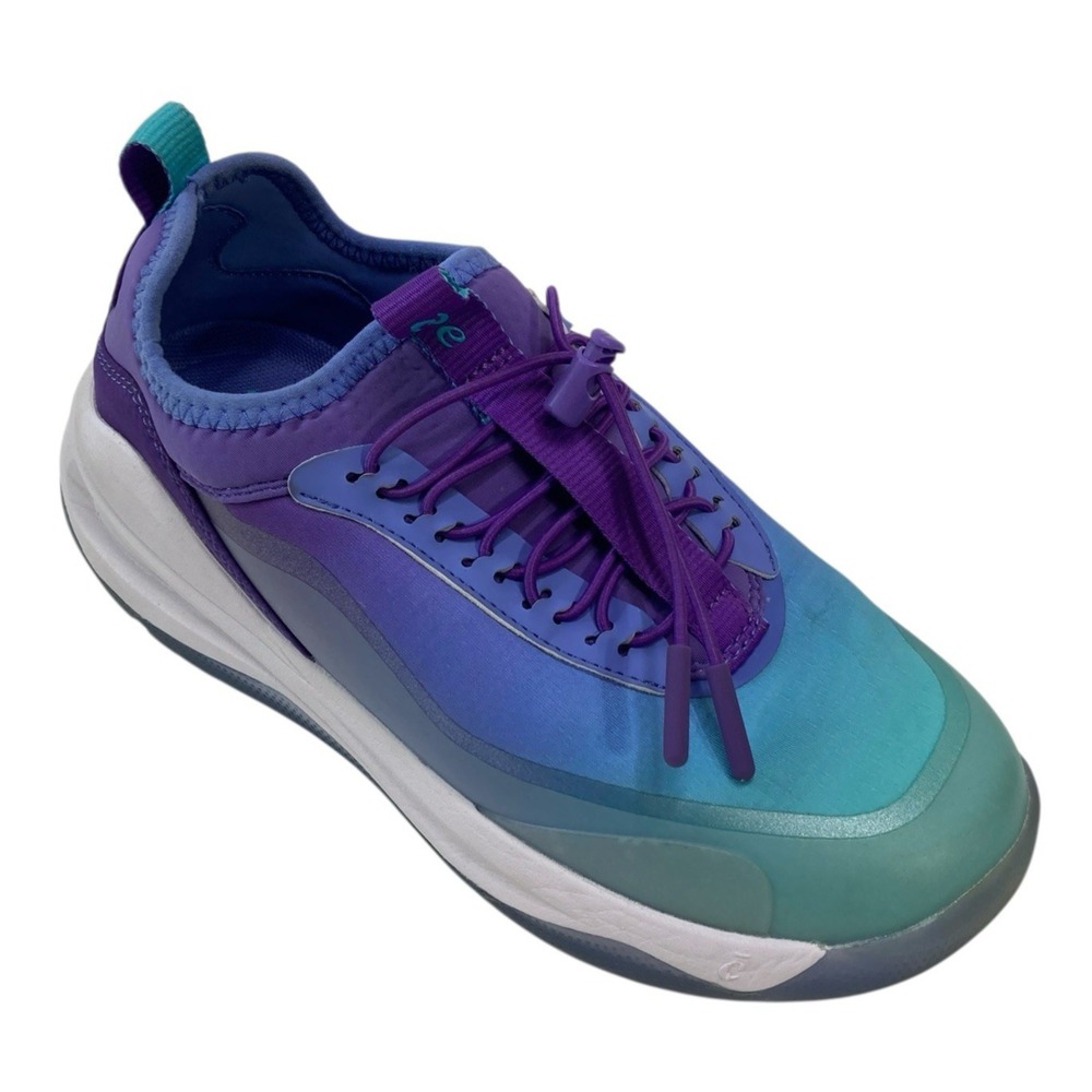 Clove Aeros Aurora Shoes Ombre Nursing Healthcare Purple Teal‎ W Size 6.5